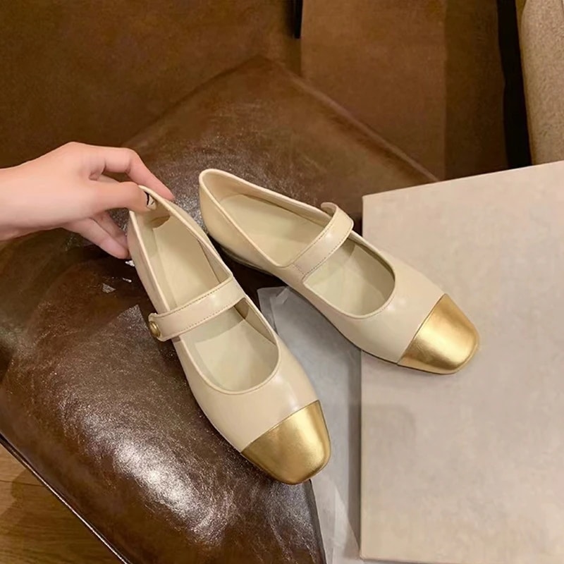 パンプス ローヒール痛くない 浅い口春と夏の新しい韓国の柔らかい革ネット赤い弓シングルシューズ2024新しいレトロなおばあちゃんの靴大豆の靴女性 痛くない