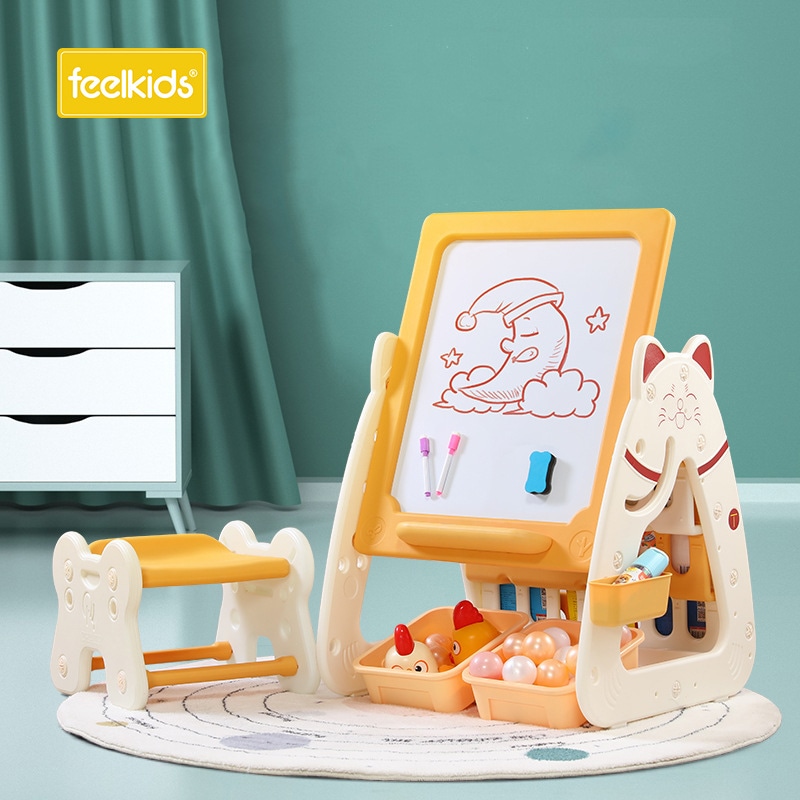 子供用磁気描画ボードおもちゃは上げ下げできる家庭用黒板赤ちゃんの落書き描画書き込みボードペイントホームボード