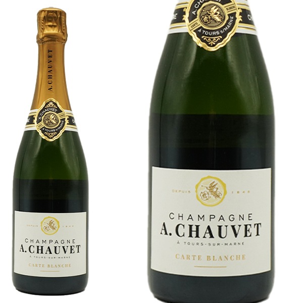 A.ショーヴェ シャンパーニュ カルト ブランシュ プルミエ クリュ ブリュット シャンパーニュ R.M 生産者元詰 トゥール シュル マルヌA.Chauvet Carte Blanche 1 4,685円