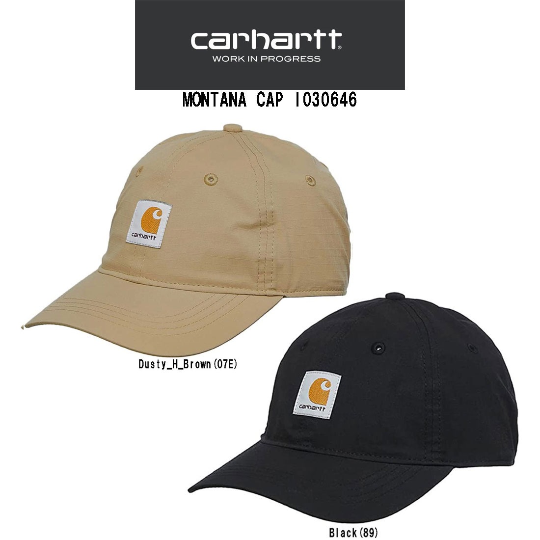 Carhartt WIP キャップ アウトドア 帽子 シンプル MONTANA CAP I030646