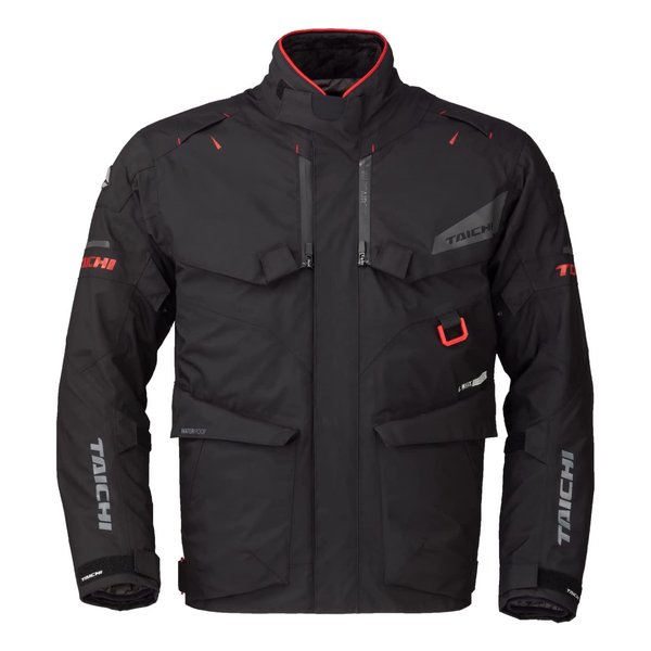 DRYMASTER コンパス オールシーズンジャケット ブラック/レッド Mサイズ