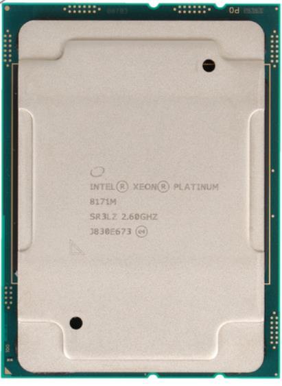 Intel Xeon Platinum 8171M SR37I 26C 2.3GHz 3.0 3.8GHz 35.75MB 185W LGA3647 DDR4-2666 14,726円