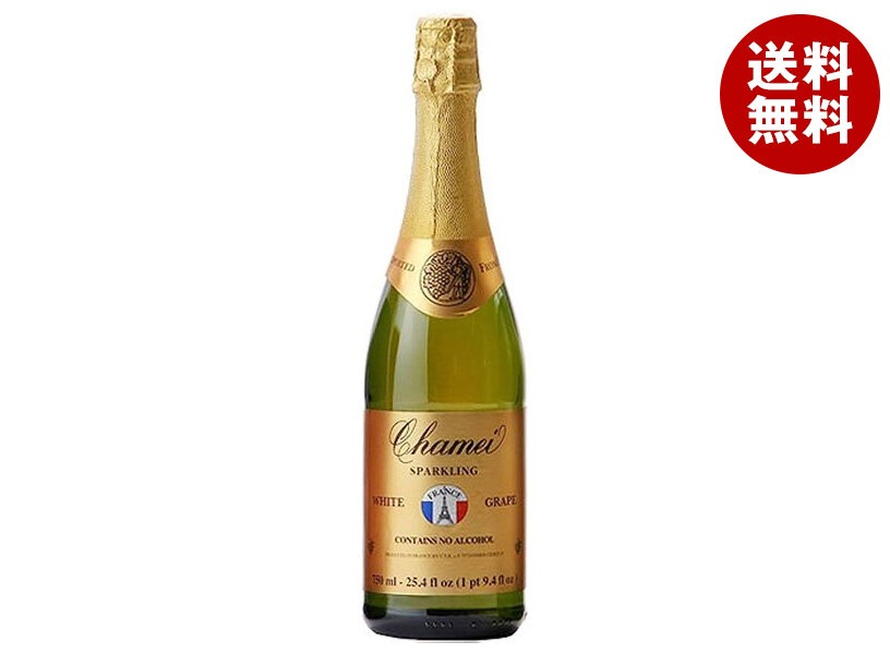 成城石井 シャメイ スパークリングホワイトグレープジュース 750ml瓶×12本入