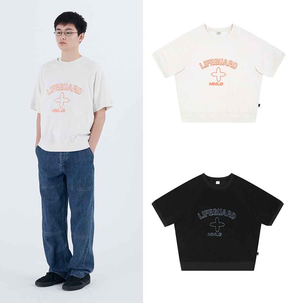 当店だけの限定モデル LIFEGUARD HF 韓国の人気商品 SWEAT/着用, 半袖シャツ