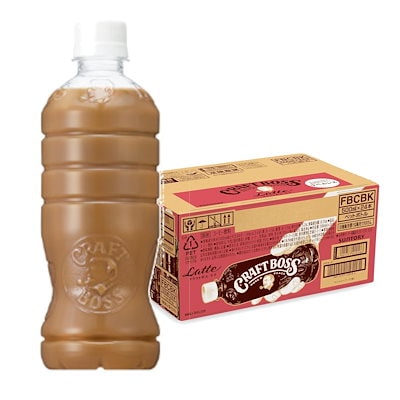 他サイト： サントリー ボス BOSS クラフトボス ラテ ラベルレス コーヒー 500ml×24本の商品画像