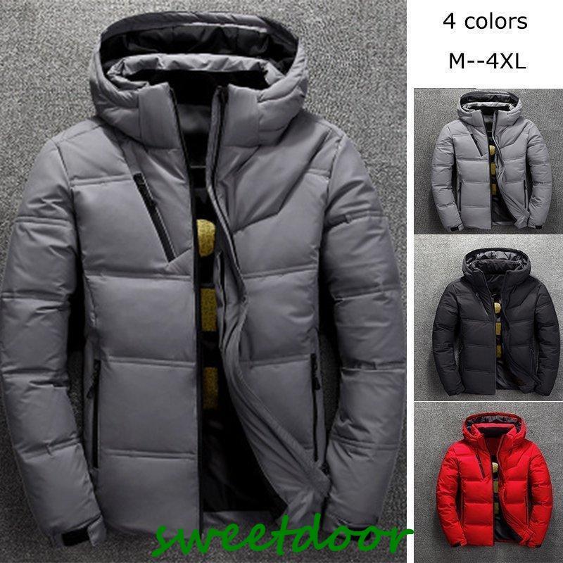 メンズファッション 中綿 メンズ 冬アウター ダウン ボリュームフード 暖かい 防寒 軽量 保温 アウター 防寒 防風 冬服