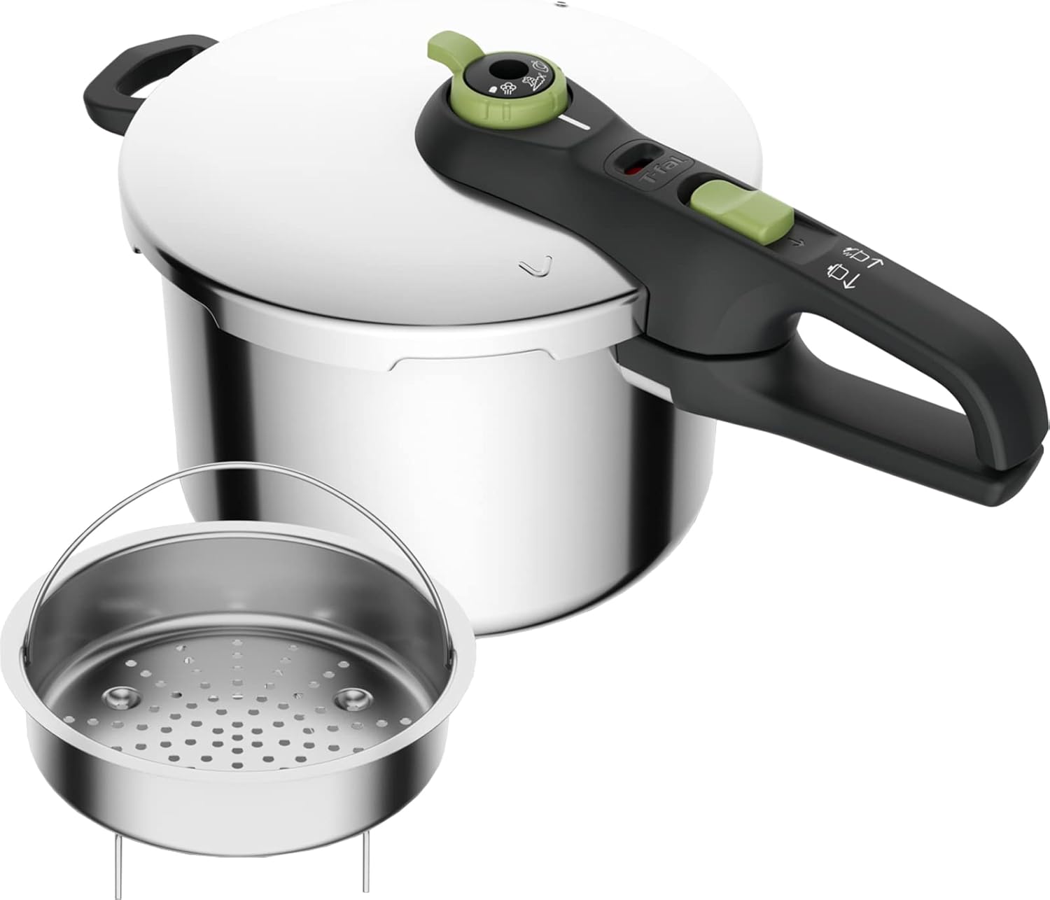 圧力鍋 6.2L IH対応 4~6人用 片手鍋 セキュア トレンディ