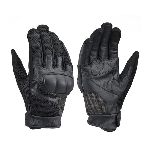 D45948 グローブ ヤギ革 ショートエアフロー DG-009 ブラック Lサイズ