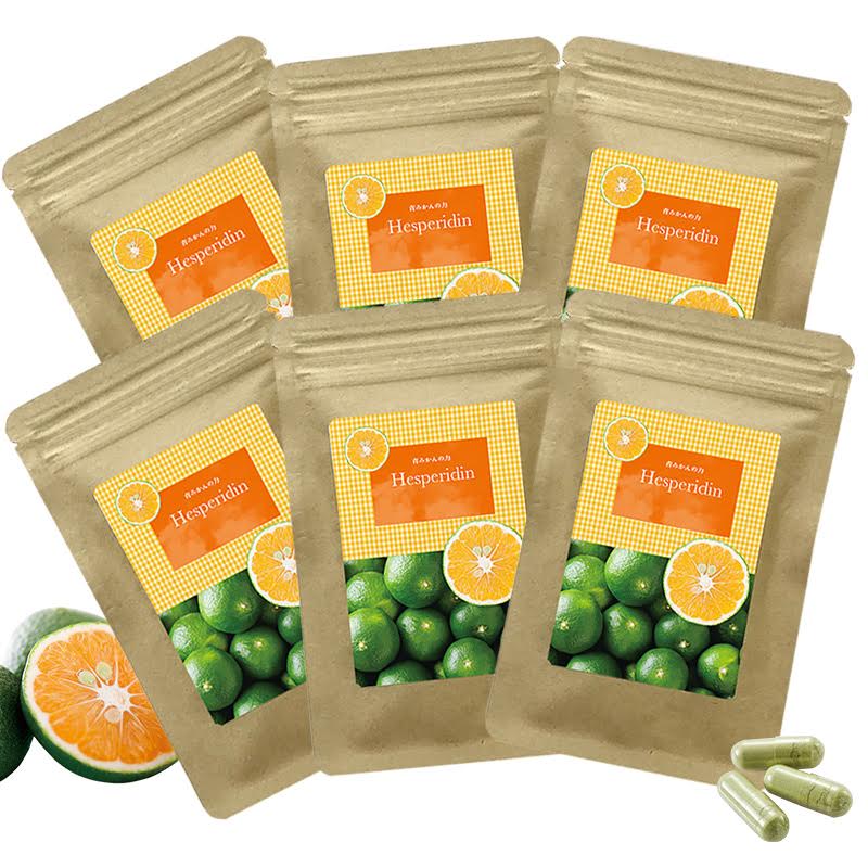 ヘスペリジン サプリメント 青みかんの力 90日分 5,966円