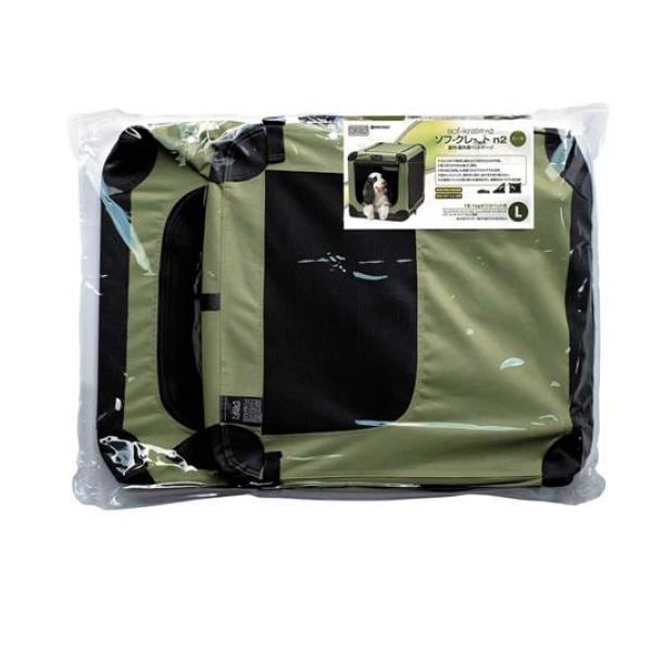 FIRSTRAX(ファーストラックス) ソフ-クレート n2 L カーキ 1個入