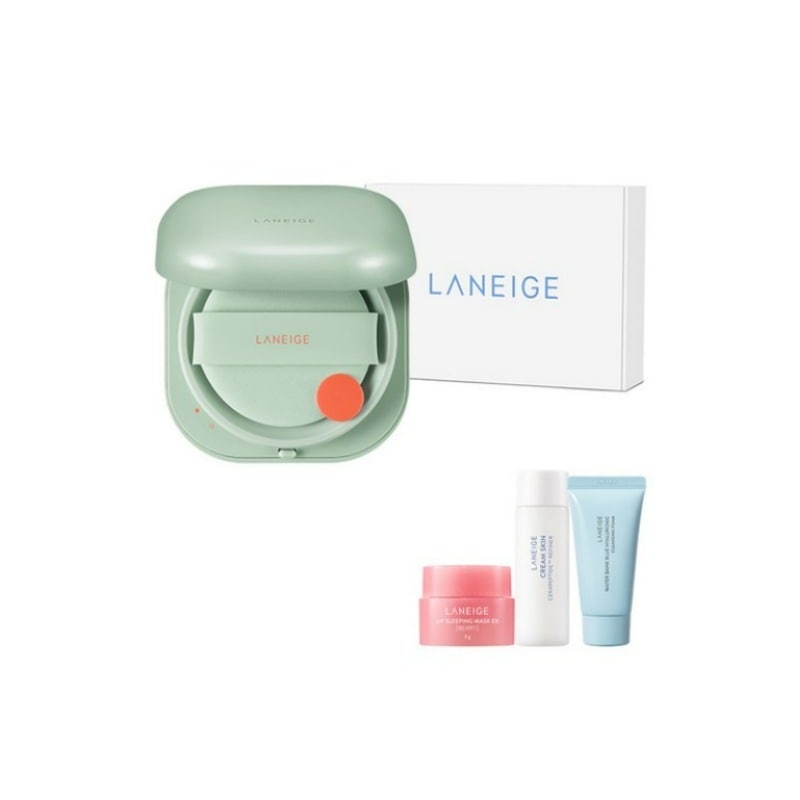 ネオ クッションマットセット 21N1 ベージュ+クレンジングフォーム+リップスリーピングマスク+クリームスキン