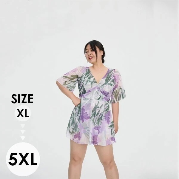 【新品】ワンピース水着 レディース 体型カバー パンツ一体型 大きいサイズ かわいい リゾート水着 サマーレジャー プール ビーチ 海水浴 レディース ワンピース スカート スタイル 魅惑的 オープン