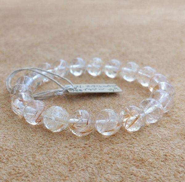ブレスレット レディースアクセサリー アクセサリー ファッション スノーホワイトルチル 9.5mm