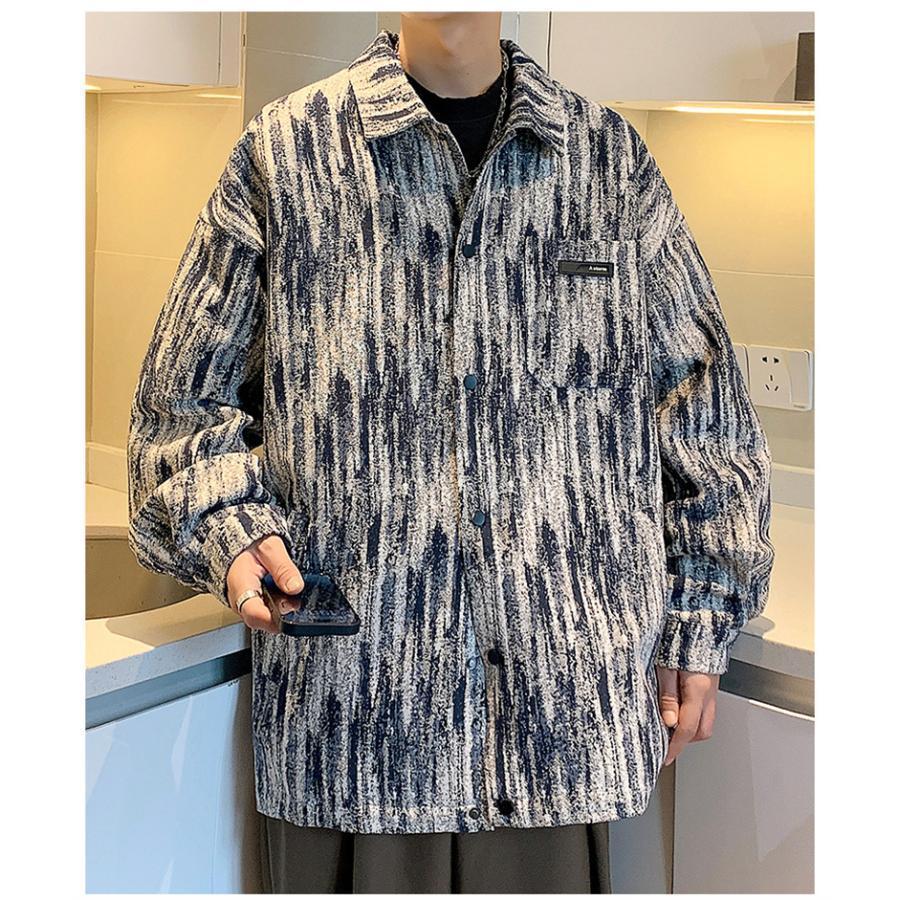 シャツ メンズ 長袖シャツ オーバーサイズシャツ ドロップショルダー カジュアルシャツ 大きいサイズ サイズ メンズ レディース 韓国 ファッション