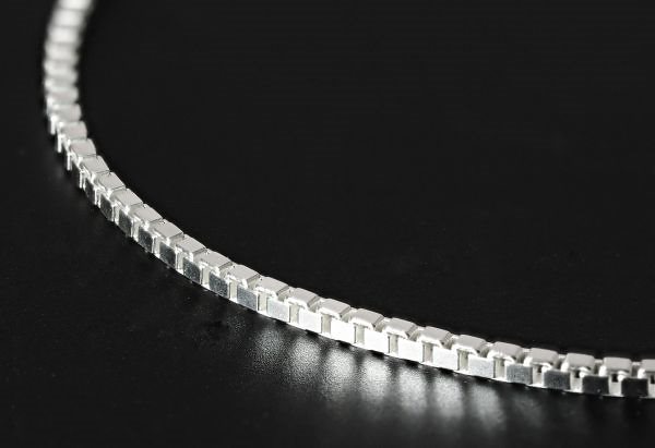 限定入荷 シルバー925 極太 ベネチアンチェーン ネックレス(重量感 2.0 50 SV92