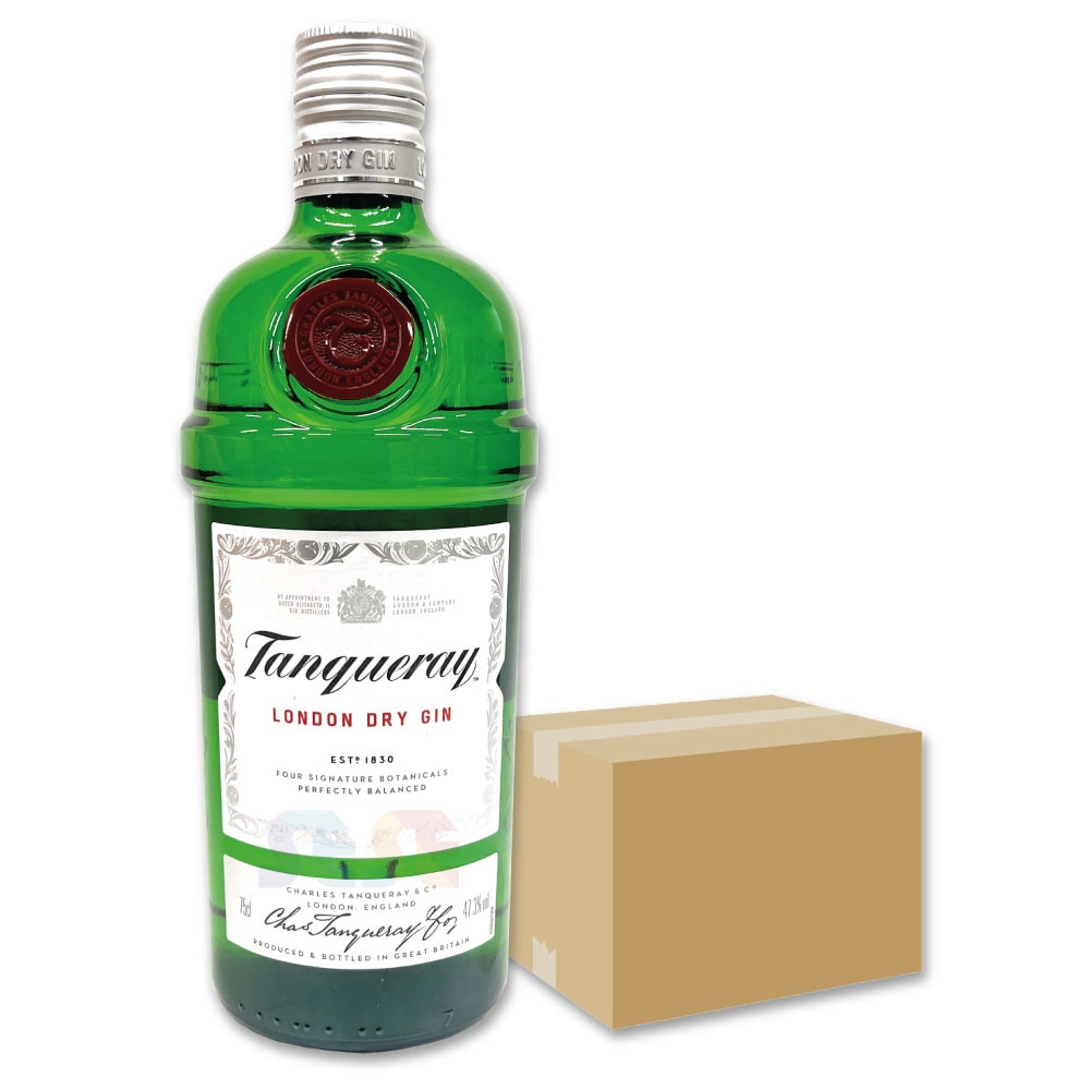 [正規品] タンカレー ロンドン ドライジン 12本セット 750ml / イギリス ジン Tanqueray London Gin