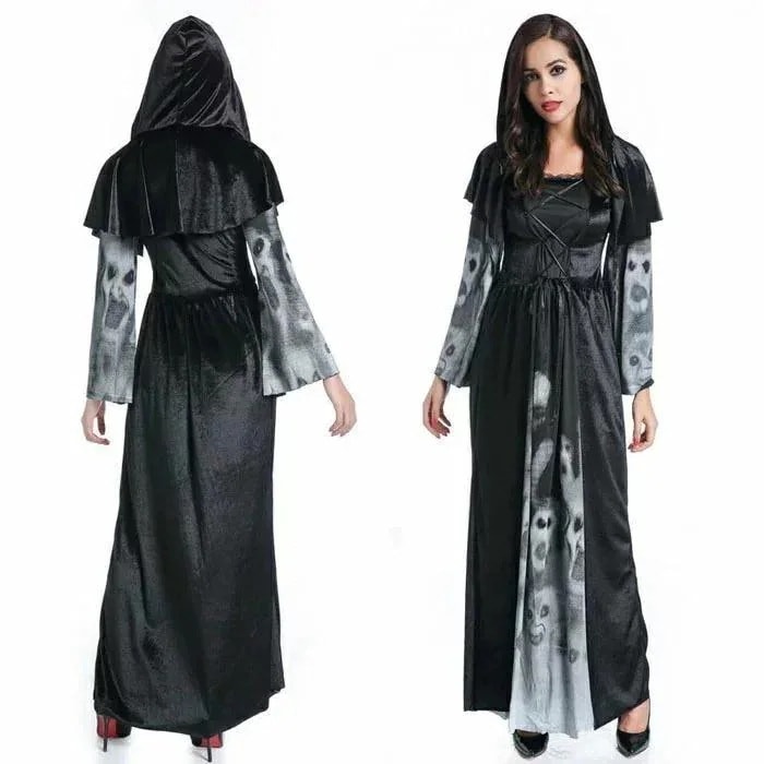 ハロウィン 衣装 レディース 大人用 バンパイア 修道女 悪魔 死神 女性用 ハロウィン 仮装 舞台 ステージ コスチューム パーティー イベント コスプレ衣装 文化30パーセント割引