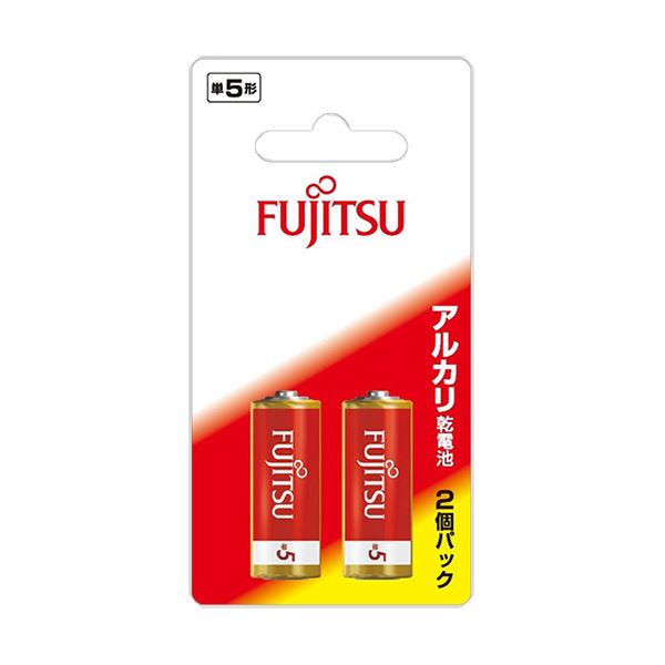 （まとめ）FDK 富士通 アルカリ乾電池 単5形LR1F（2B） 1セット（20本：2本10パック） 5セット