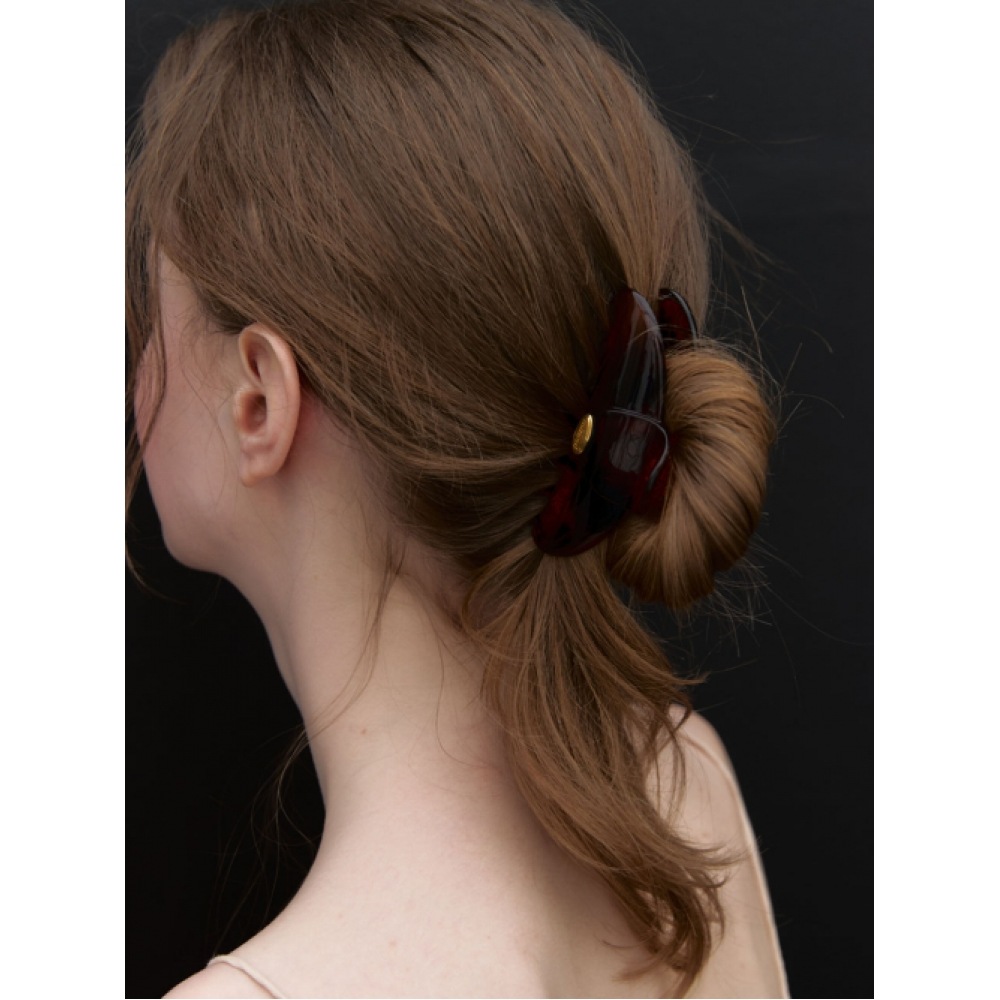 MIMESI フレンチムーンヘアクロークリップ (2色)
