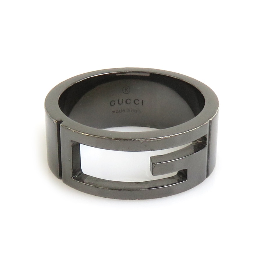 グッチ GUCCI リング・指輪 シルバー925 ガンメタル メンズ 15号 h30706a