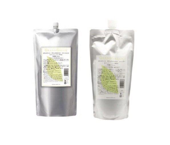 ニューウェイジャパン グラングリーン ナチュラルモイスト シャンプー 600ml & トリートメント600g セット 全商品最安値に挑戦 6,556円