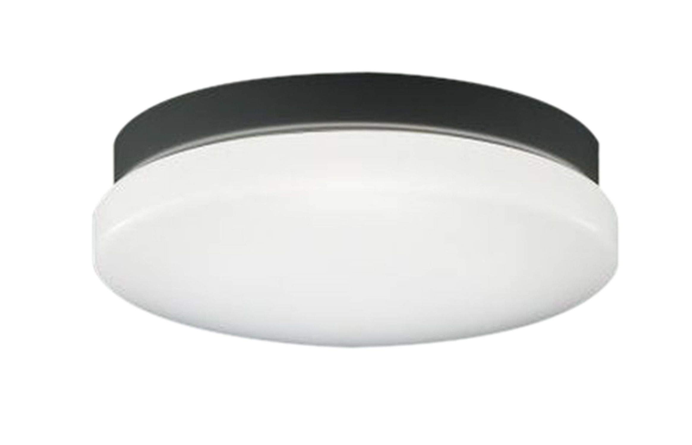 コイズミ照明 防雨・防湿型軒下シーリング 直付・壁付取付 FCL30W相当 昼白色 黒色 AU45017L