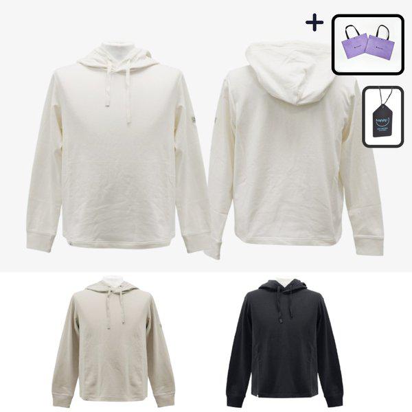 ベーシックセミクロップフード長袖Tシャツ女性[デパート新商品版/AS可能]