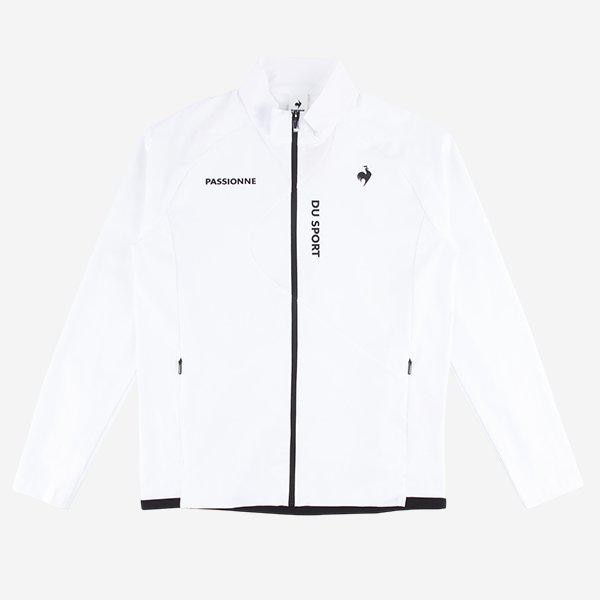 スリムフィット トリコット トラックトップ QQ123EFT31 WHT