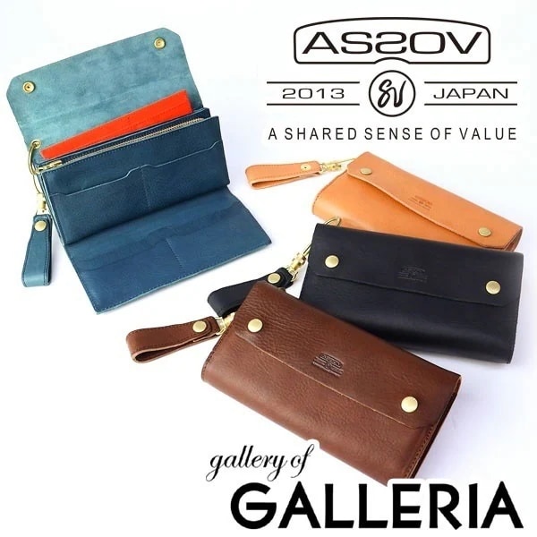 セール 【正規品1年保証】 財布　長財布 AS2OV OILED SHRINK LEATHER メンズ レディース ASSOV 101401