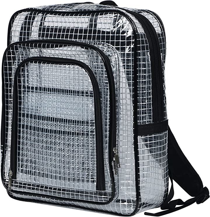 エンジニアバッグ 透明バッグ クリアバッグ 多収納 ブラック(多収納 ブラック) 4,921円