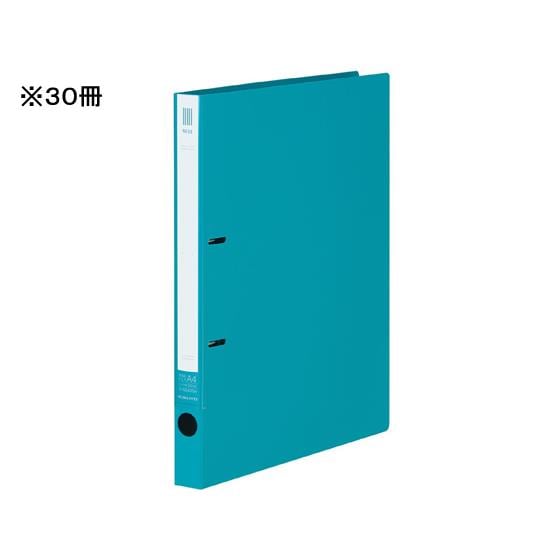 リングファイルNEOS A4タテ 背幅27mm ターコイズブルー 30冊 コクヨ ﾌ-NE420NB
