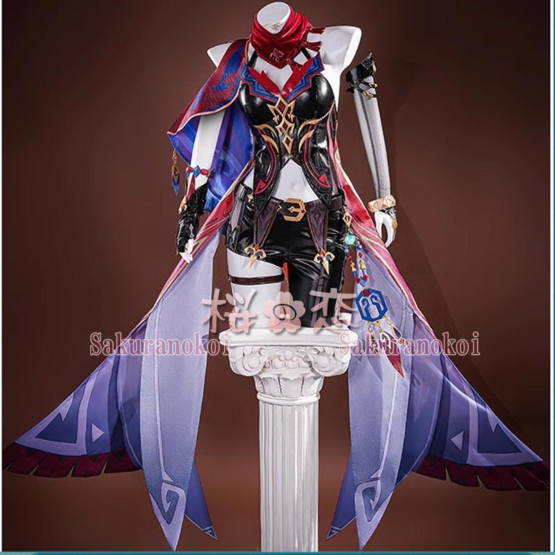 原神 げんしん genshin キィニチ Kinich コスプレ 衣装 Mavuika 火神 cosplay イベント パーティー コスチューム 変装 仮装