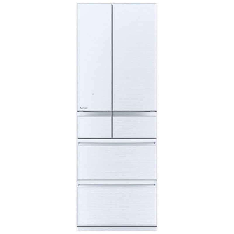 三菱　MITSUBISHI　冷蔵庫 6ドア 517L フレンチドア(観音開き) (オンライン限定モデル) 幅65cm クリスタルホワイト　MR-GW52TJ-W（標準設置無料）