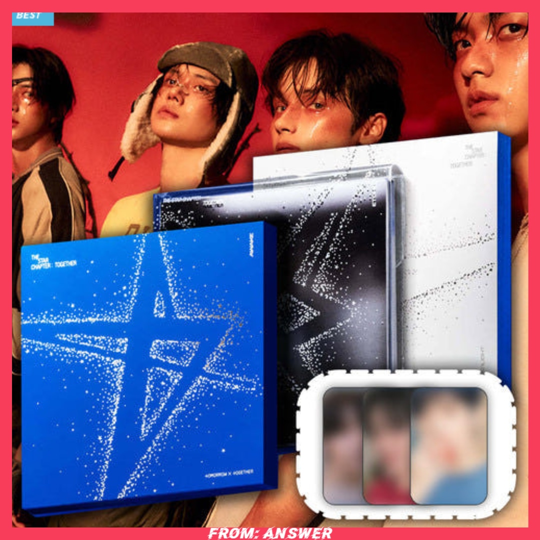 【3種 1セット】 TXT TOMORROW X TOGETHER 4thアルバム『Together』 Photobook ver. 3種 + 特典5枚 8,712円