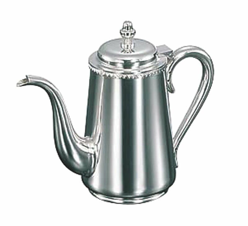 三宝産業 UK 18-8菊渕コーヒーポット 7人用 1000cc