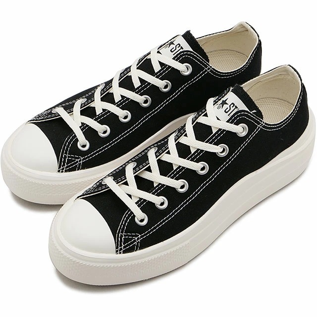 スニーカー オールスターライト PLTS II ローカット [31312530] ALL STAR LIGHT PLTS II OX レディース 靴 シューズ 厚底 BLACK