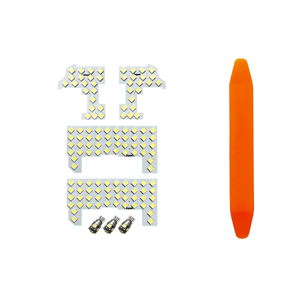 N-BOX+/カスタム LEDルームランプセット JF1/2系 前期 車内