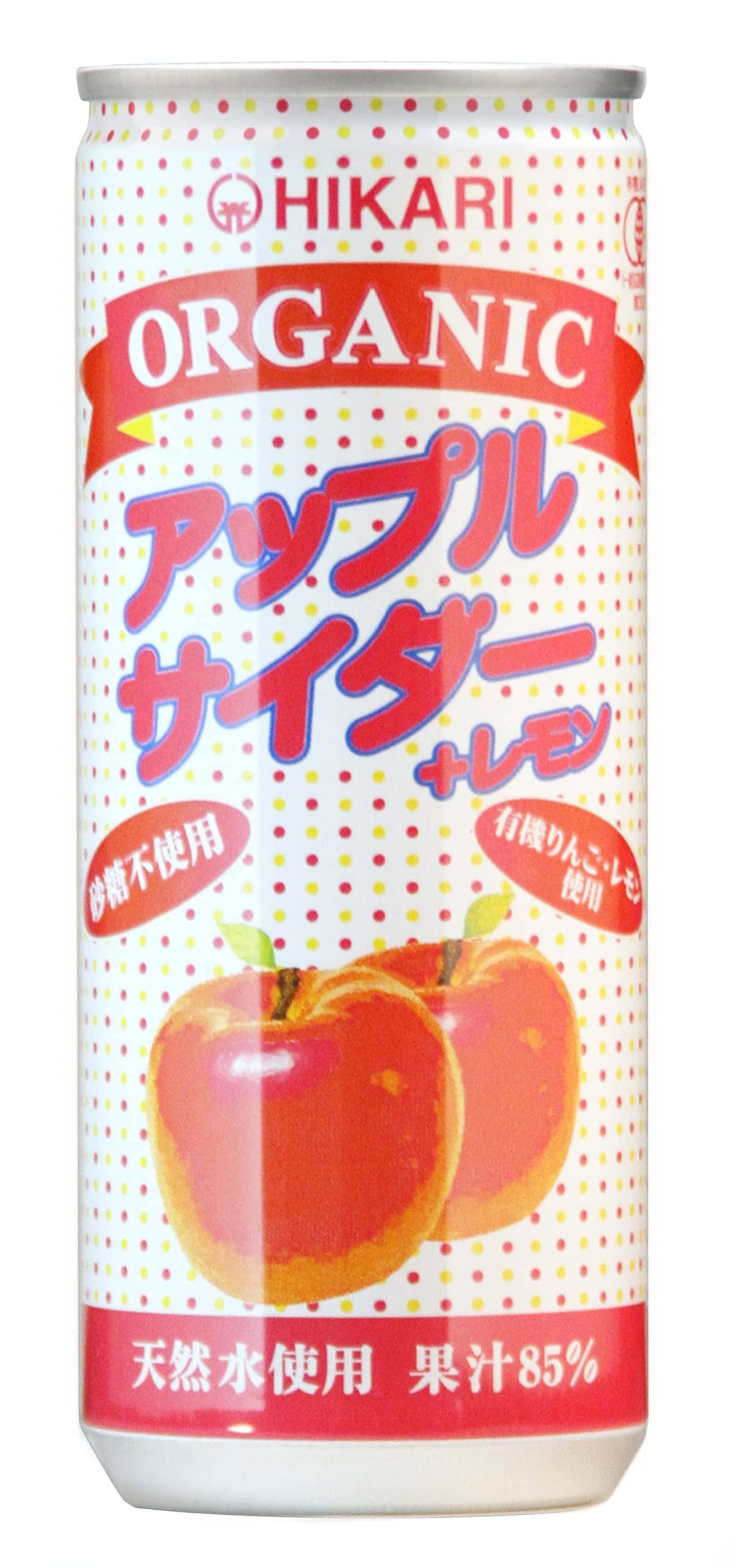 光食品 オーガニックアップルサイダー+レモン 250ml×30本