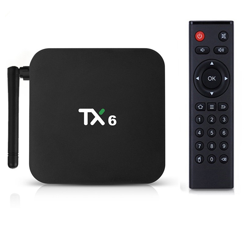 Tx6 セットトップ ボックス Allwinner H618 Android 10 4g/64g デュアルバンド Wifi 4k ネットワーク プレーヤー テレビボックス