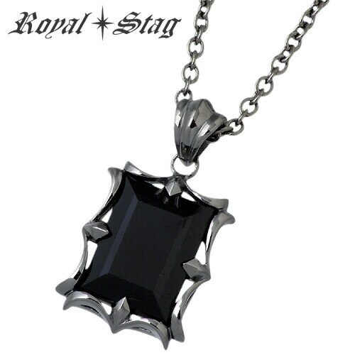 ロイヤルスタッグゼスト Royal Stag オニキス シルバー ネックレス BK OX