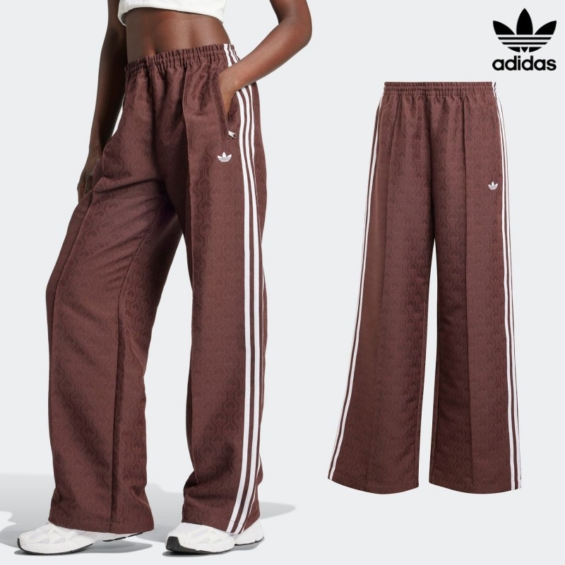 [ADIDAS] アディダス レディース 70s オーバーサイズ トラックパンツ / SHADOW BROWN