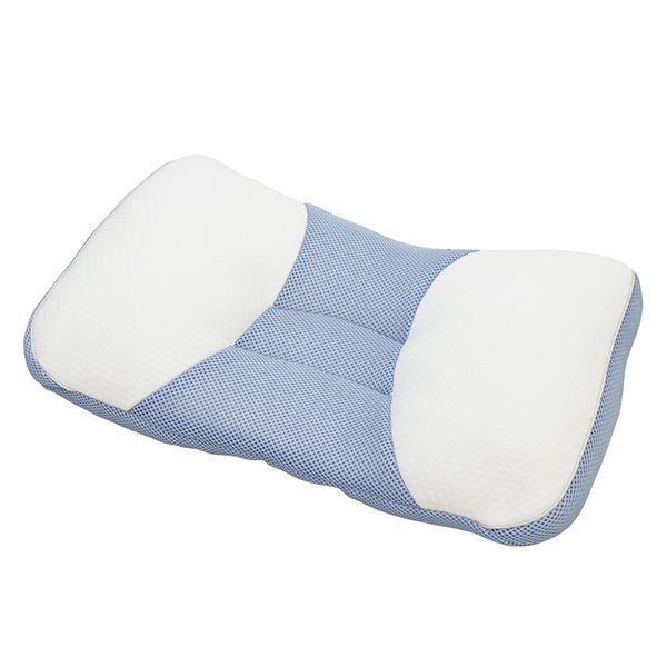 メリーナイト 二層式パイプまくら 約35x57cm ホワイト