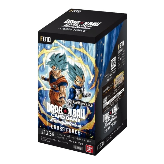 ドラゴンボールスーパーカードゲーム フュージョンワールド CROSS FORCE FB10 ブースターパック BOX 新品未開封