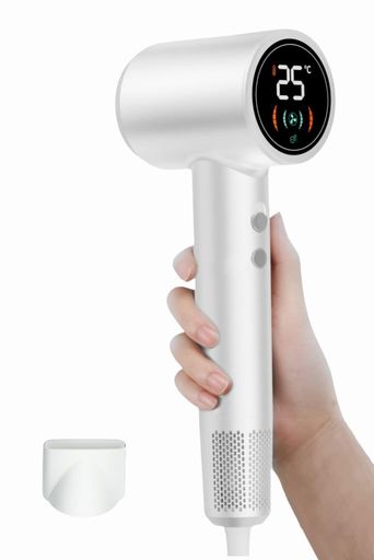 TAQISONG ドライヤー 大風量 速乾【2億マイナスイオン 冷風熱風交互機能 NTC温度制御システム】ヘアドライヤー 5段階風温調整 1400W 1分で速乾 恒温ヘアケア 冷風温風熱風 高速ブラシ