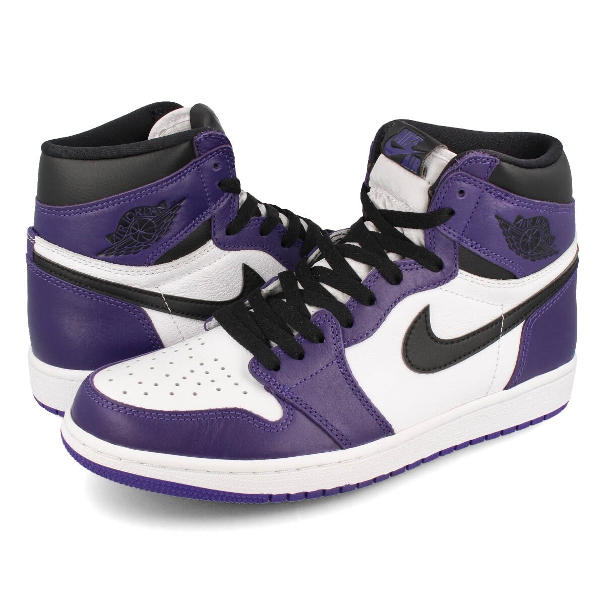 AIR JORDAN 1 RETRO HIGH OG COURT PURPLE/BLACK/WHITE