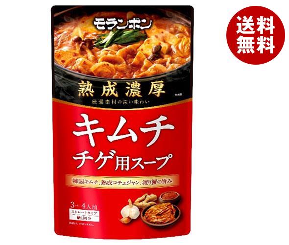 モランボン 熟成濃厚 キムチチゲ用スープ 750g＊10袋入＊(2ケース)