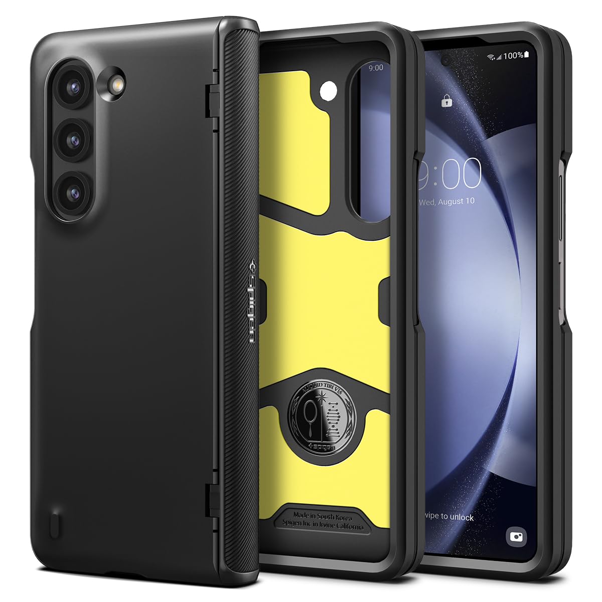 Galaxy Z Fold5 ケース [ SC-55D SCG22 ] フルカバー 2重構造 [TPU+PC] 最大90％ 衝撃吸収 米軍MIL規格取得 耐衝撃 ワイヤレス充電対応