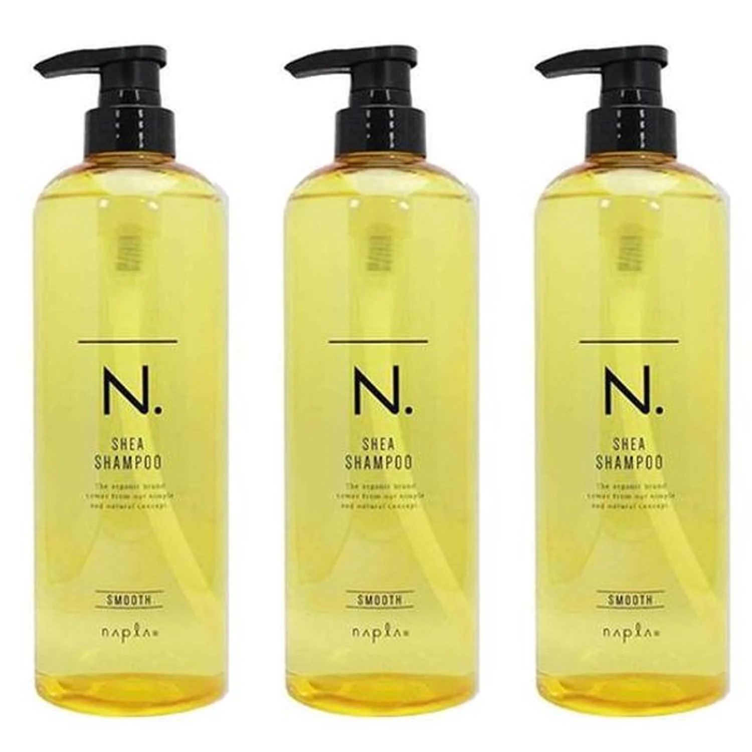 3個セット ナプラ N.SHEAシャンプースムース 750ml ハリコシタイプ ボトル