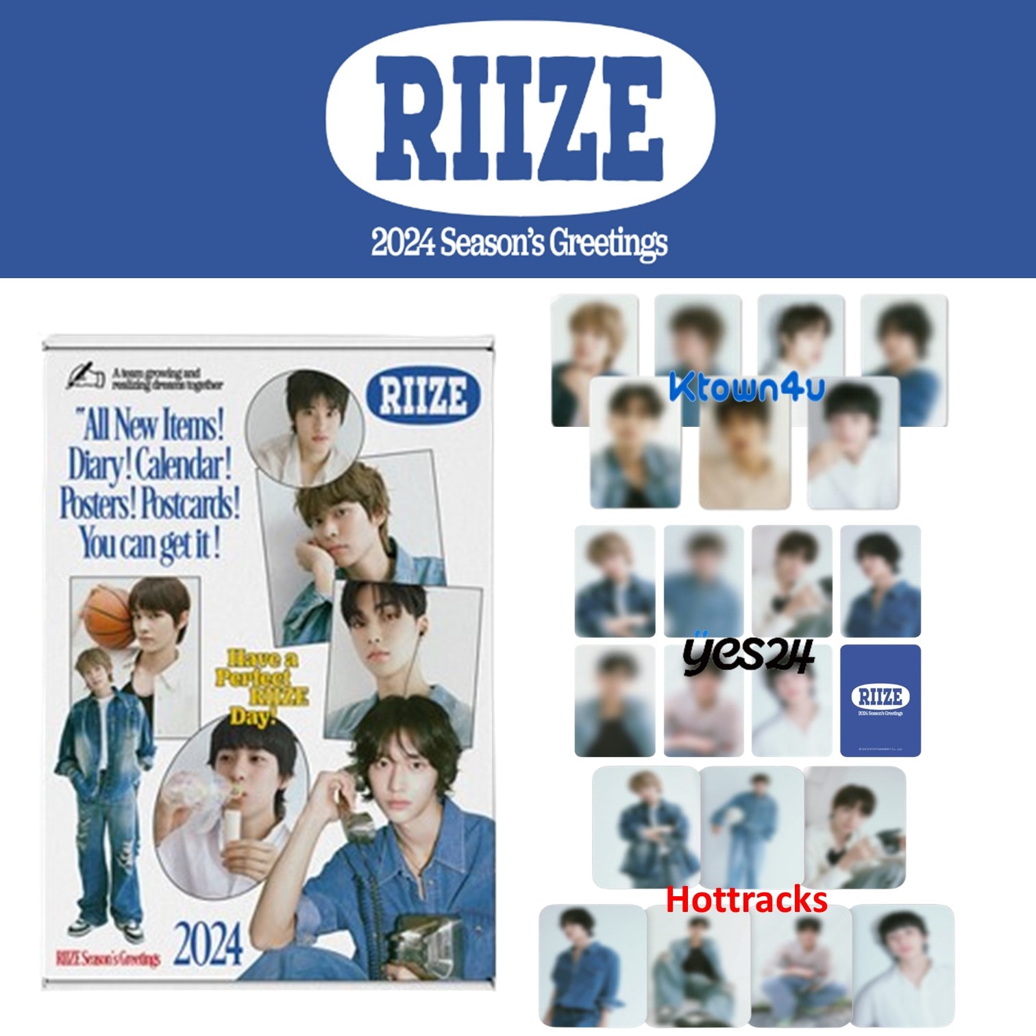 RIIZE シーグリ 2024 weverse 特典 RIIZE | RIIZE 2024 Season's Greetings
