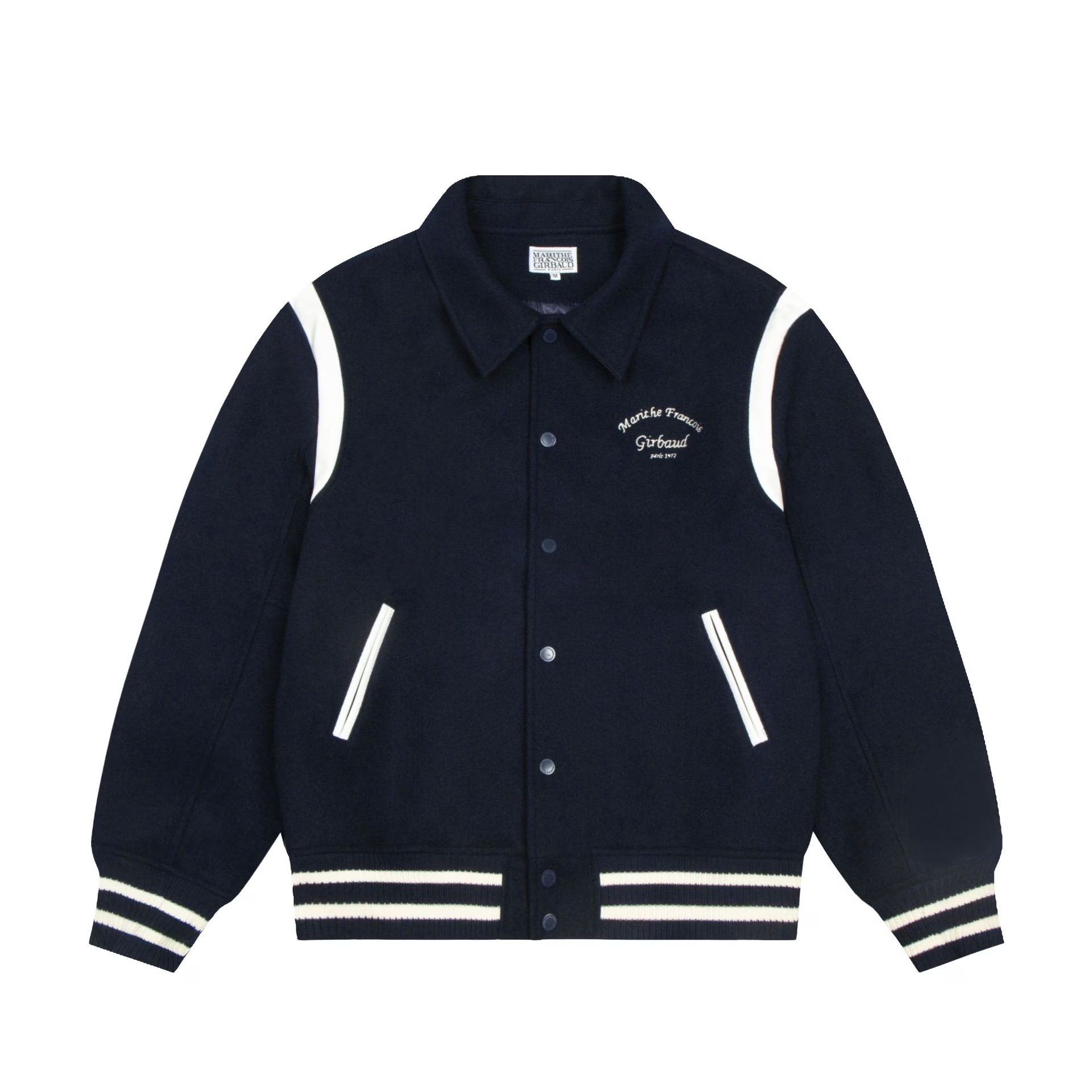 新品 Marithe Francois Girbaud(マリテフランソワジルボー) ジェニー バーシティ ジャケット（２色展開）